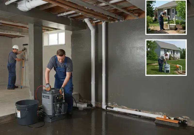 Basement Waterproofing and Flood Prevention process in Pelahatchie, MS